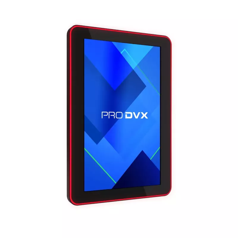 ProDVX IPPC-10SLB Panel-PC, 10,1 Zoll Touchscreen, 1280 x 800, 500 cd/m², Windows 10 IoT LTSC, VESA 75x75, Schwarz