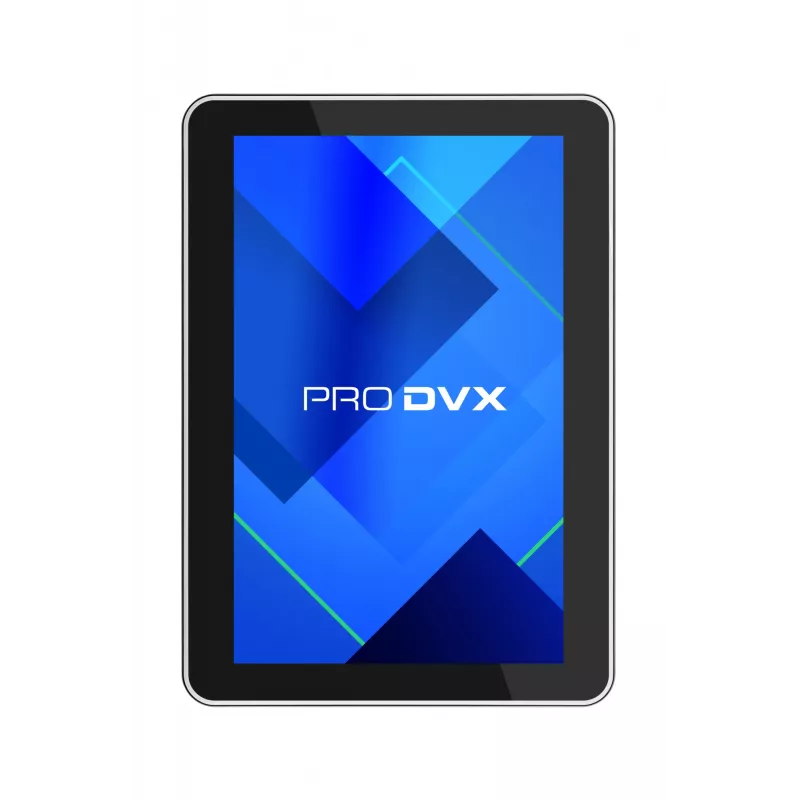 ProDVX APPC-10SLBe Panel-PC, 25,6 cm (10,1 Zoll) Touchscreen, 1280 x 800, 500 cd/m², 4 GB, Android 11 mit Google Mobile Services, VESA 75x75, Schwarz