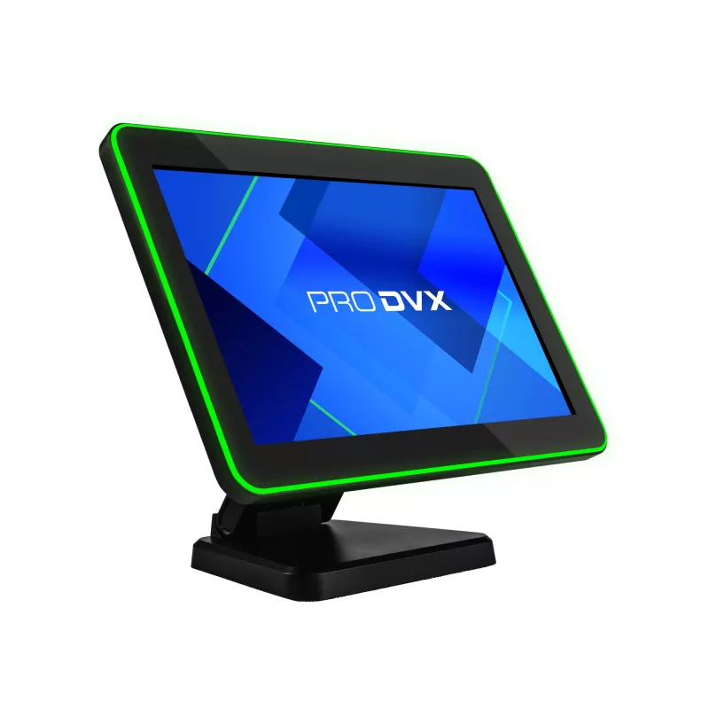 ProDVX APPC-10SLBe Panel-PC, 25,6 cm (10,1 Zoll) Touchscreen, 1280 x 800, 500 cd/m², 4 GB, Android 11 mit Google Mobile Services, VESA 75x75, Schwarz