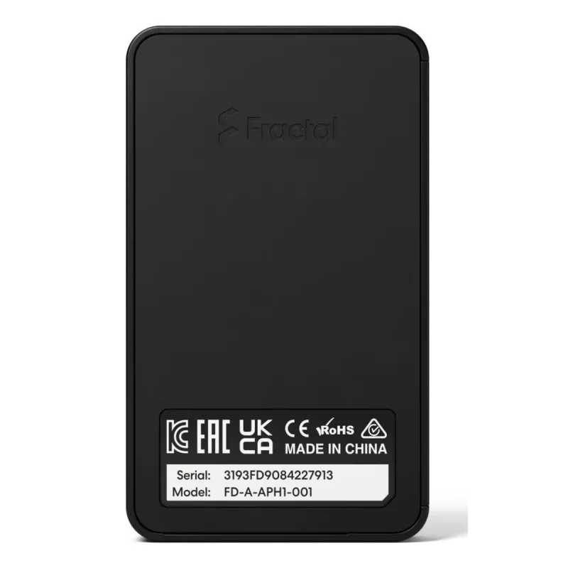 Fractal Design FD-A-APH1-001 4-Pin-Lüftersteuerung, schwarz