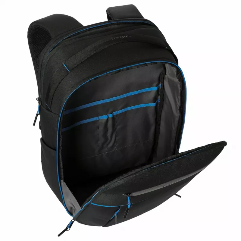 Targus Coastline EcoSmart TBB643GL Notebook-Rucksack, 15–16 Zoll (40,6 cm), Schwarz