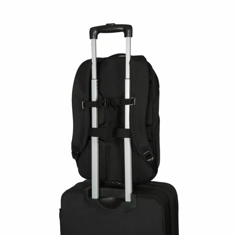 Targus Coastline EcoSmart TBB643GL Notebook-Rucksack, 15–16 Zoll (40,6 cm), Schwarz