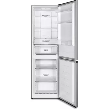 Gorenje Kühl-Gefrierkombination N619EAXL4 SI, 304 L, No Frost (Kühlteil), SN-N, 6 kg/24h, E, Grau