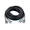 KVM-Kabel ATEN PS/2 HDB 1,2 m Schwarz