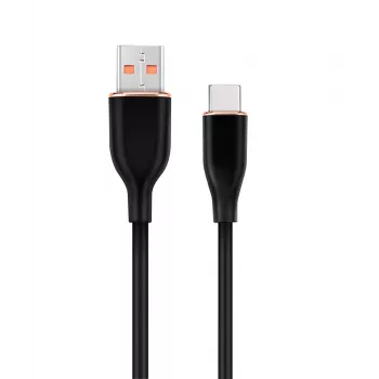 GEMBIRD Premium-Silikon-USB-Typ-C-Lade- und Datenkabel, 1,5 m – Schwarz