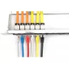 DIGITUS DN-91411-G modulares Patchpanel, 24 Ports, geschirmt, verzinkt, 19 Zoll 1U Rackmontage, unbestückt, Schwarz