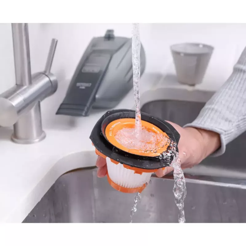 Handstaubsauger Black & Decker BCHV001B kompakt leicht mit waschbarem Filter und Ladestation