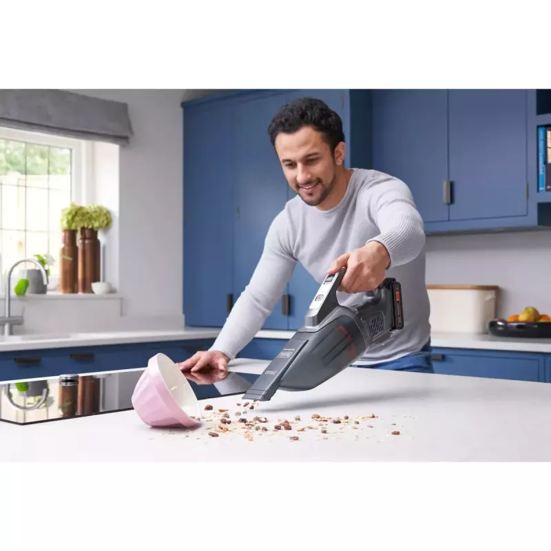 Handstaubsauger Black & Decker BCHV001B kompakt leicht mit waschbarem Filter und Ladestation