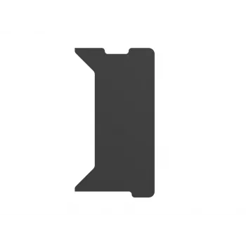 Schreibtisch Genesis Holm NDS-2279 Anthrazit Schwarz, kompakter Schreibtisch, 40 cm Tiefe