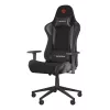 Gaming-Sessel GENESIS Nitro 440 G2, gepolsterter Sitz, Stoff/Kunstleder, grau/schwarz, max. 120 kg, verstellbare Rückenlehne und 1D-Armlehnen
