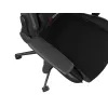 Gaming-Sessel GENESIS Nitro 440 G2, gepolsterter Sitz, Stoff/Kunstleder, grau/schwarz, max. 120 kg, verstellbare Rückenlehne und 1D-Armlehnen