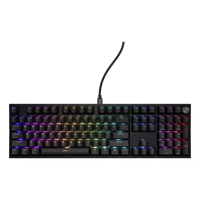 GENESIS THOR 404 Tastatur Universal USB QWERTY Englisch Schwarz