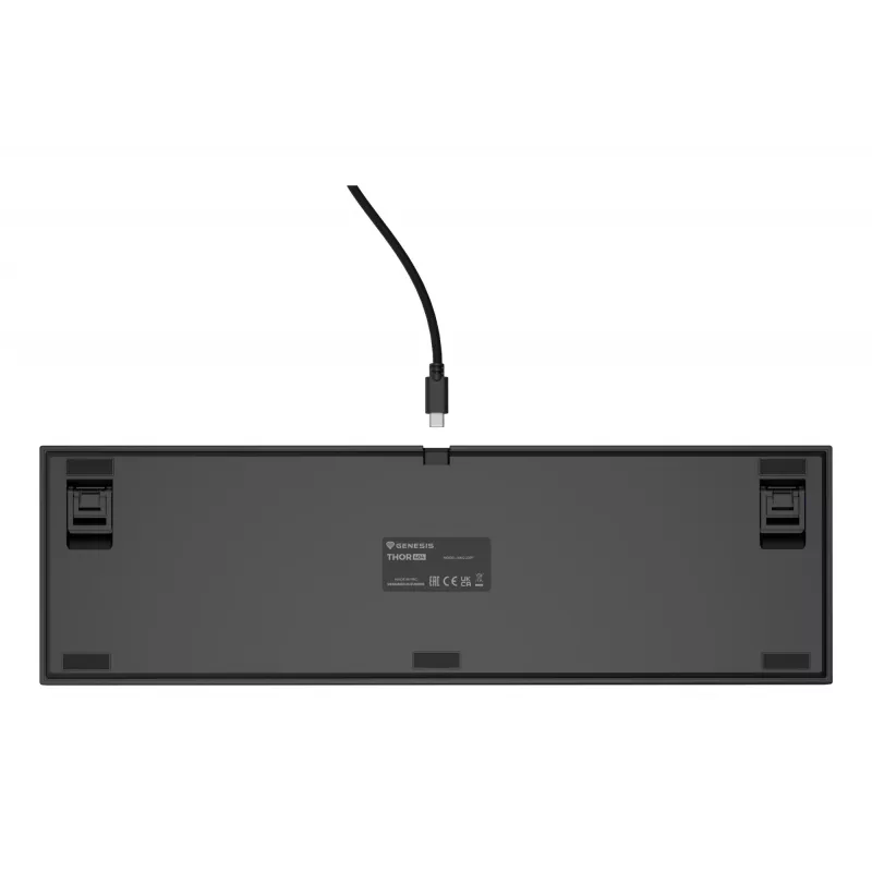 GENESIS THOR 404 Tastatur Universal USB QWERTY Englisch Schwarz