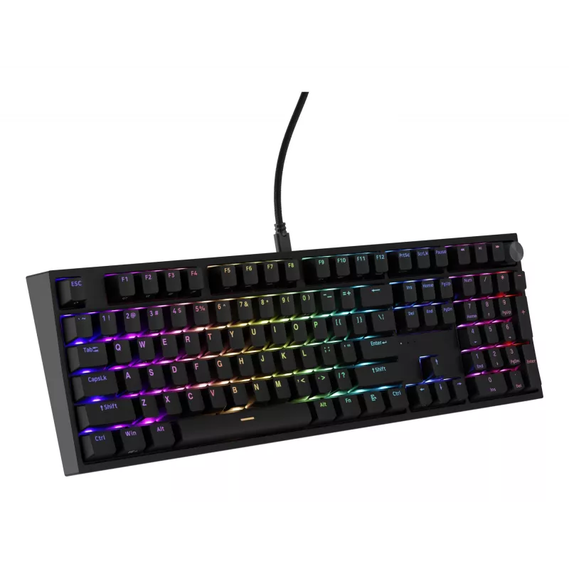 GENESIS THOR 404 Tastatur Universal USB QWERTY Englisch Schwarz