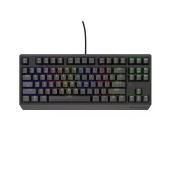 Genesis Thor 230 TKL kabelgebundene mechanische Gaming-Tastatur, US, Schwarz, Outemu Red