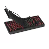 Genesis Thor 230 TKL kabelgebundene mechanische Gaming-Tastatur, US, Schwarz, Outemu Red