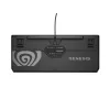 Genesis Thor 230 TKL kabelgebundene mechanische Gaming-Tastatur, US, Schwarz, Outemu Red