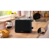 Toaster Bosch TAT3M123 2-Scheiben, 950 W, schwarz, Drehregler, Auftauen & Aufwärmen