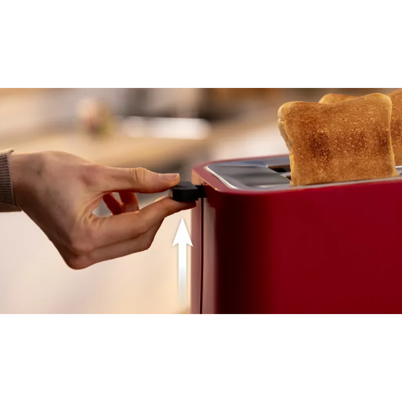 Bosch TAT3M124 Toaster 2 Scheiben 950 W Rot