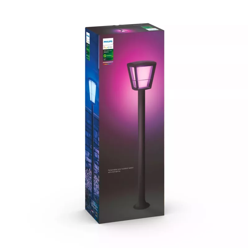 Philips Hue White and colour ambience Econic Outdoor Post Light 1744230P7