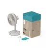Standventilator Duux Rize Flex 21 cm, 4 Geschwindigkeiten, Oszillation, 10 W, greige