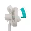 Standventilator Duux Rize Flex 21 cm, 4 Geschwindigkeiten, Oszillation, 10 W, greige