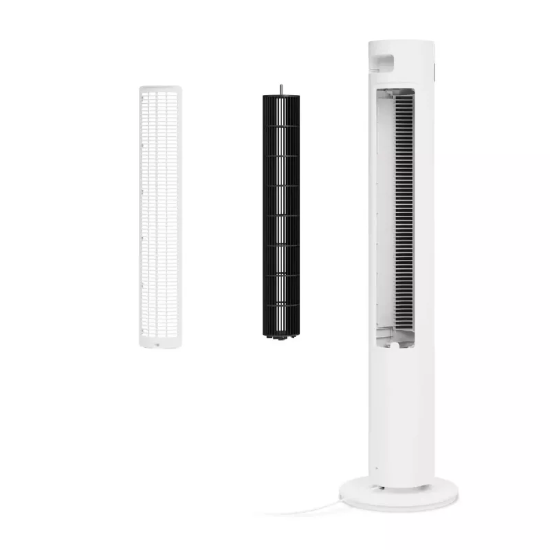 Turmventilator Duux Elevate DXTF02 — 29 cm Durchmesser, 12 Geschwindigkeiten, Oszillation, 4–40 W, weiß