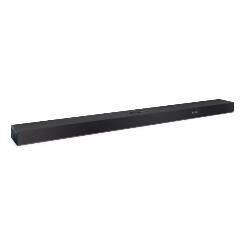 Sharp HT-SBW55121(BK) 5.1.2 Dolby Atmos/DTS:X Soundbar mit kabellosem Subwoofer, 650 W, Bluetooth, Schwarz