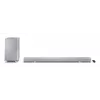 Sharp HT-SBW55121(SL) 5.1.2 Dolby Atmos/DTS:X Soundbar mit kabellosem Subwoofer, 650 W, Bluetooth, Silber