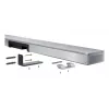 Sharp HT-SBW55121(SL) 5.1.2 Dolby Atmos/DTS:X Soundbar mit kabellosem Subwoofer, 650 W, Bluetooth, Silber