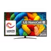 LG NanoCell AI 65NANO81A3A TV 165,1 cm (65 Zoll) 4K Ultra HD Smart TV Wi-Fi Schwarz
