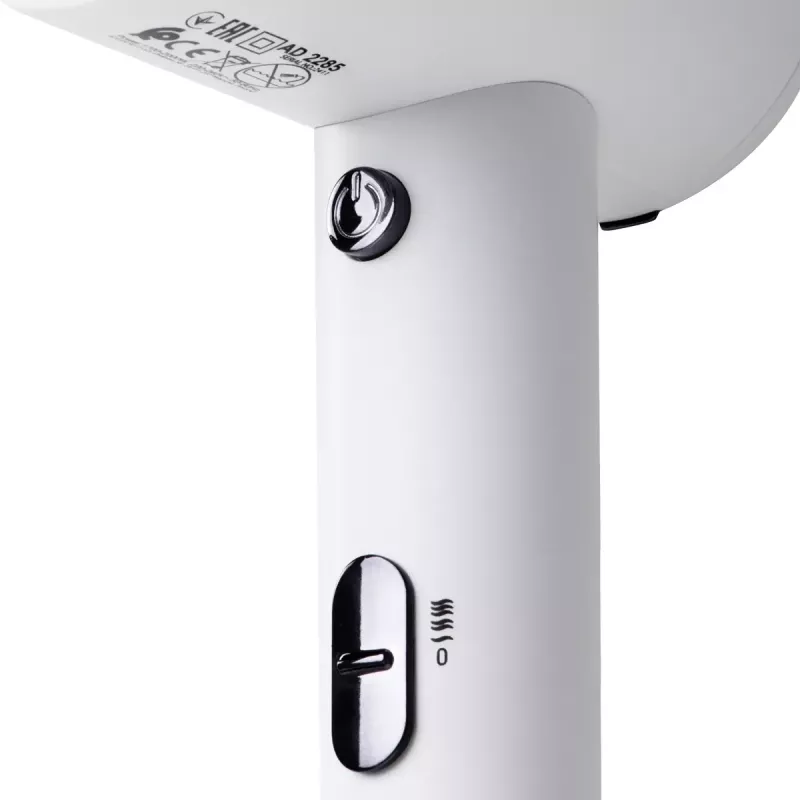 Wandmontage-Haartrockner Adler AD 2285 — 2000 W, 3 Temperaturstufen, Kaltstufe, weiß