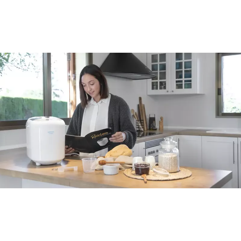 Cecotec Bread&Co 1000 Delicious Brotbackautomat, 19 Programme, max. 1 kg, LCD-Display