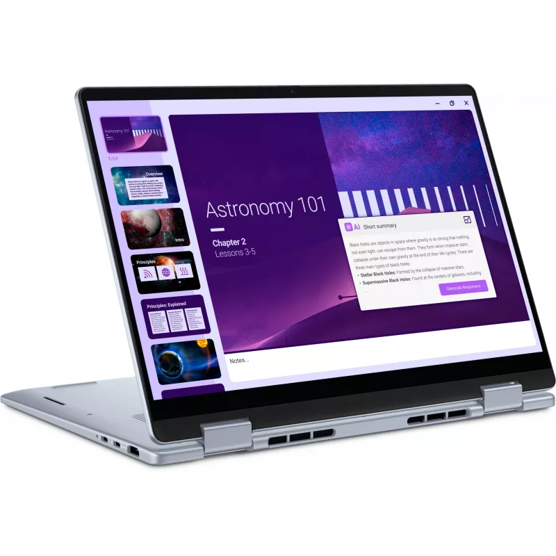 Laptop Dell 2‑in‑1 14 Zoll FHD+ Ultra 7, 16 GB RAM, 1 TB, Intel Arc, Windows 11 Pro, Eisblau