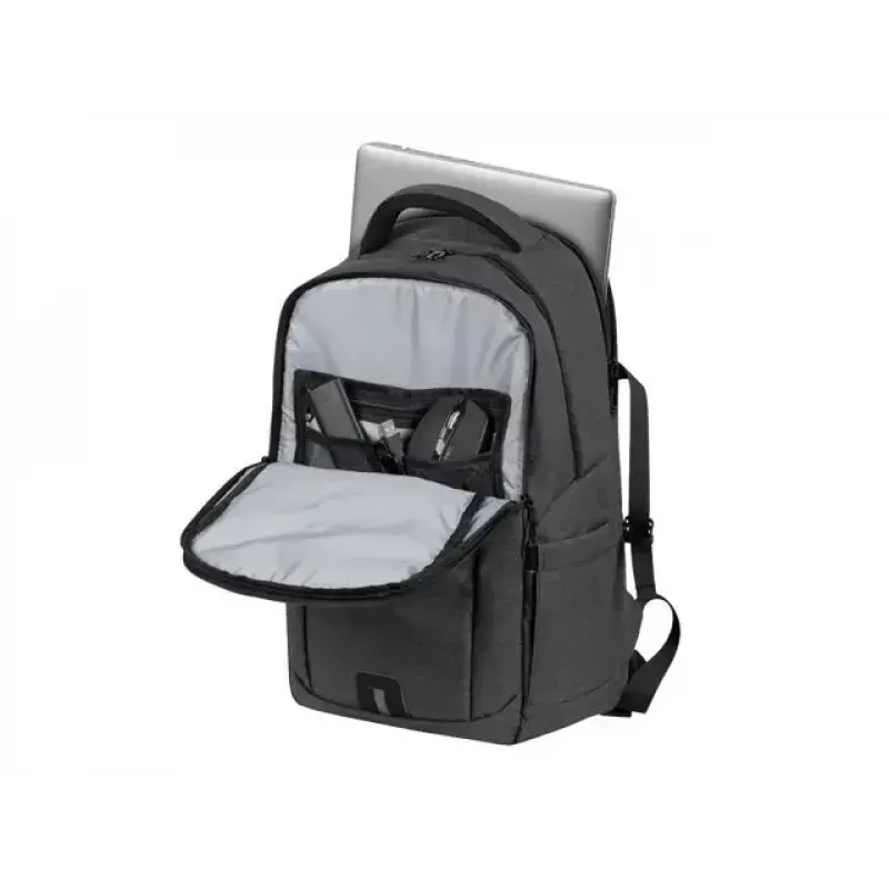 City-Rucksack NATEC NTO-2226 — Polyester, 160×325×465 mm, schwarz/grau