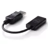 Dell 492-BBXU (DANAUBC087) DisplayPort-auf-HDMI-2.0-Adapter, 4K, 0,2 m, schwarz