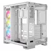 CORSAIR PC-Gehäuse – iCUE LINK 6500X RGB Mid-Tower Dual Chamber Weiß