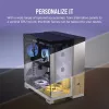 CORSAIR PC-Gehäuse – iCUE LINK 6500X RGB Mid-Tower Dual Chamber Weiß