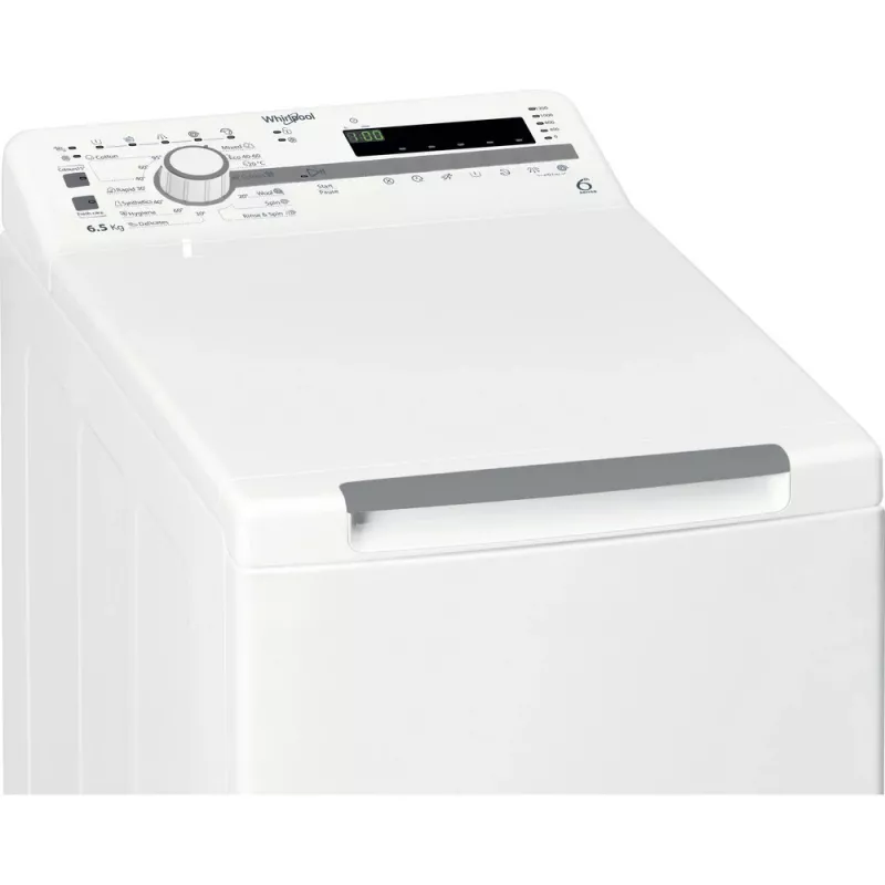 Whirlpool TDLR 65230SS EU/N Waschmaschine Toplader 6,5 kg 1151 U/min Weiß