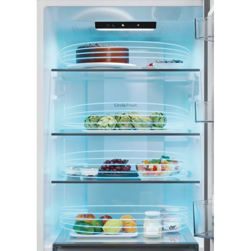 Candy ECN2CQTEX186 Freistehend 355 L Edelstahl