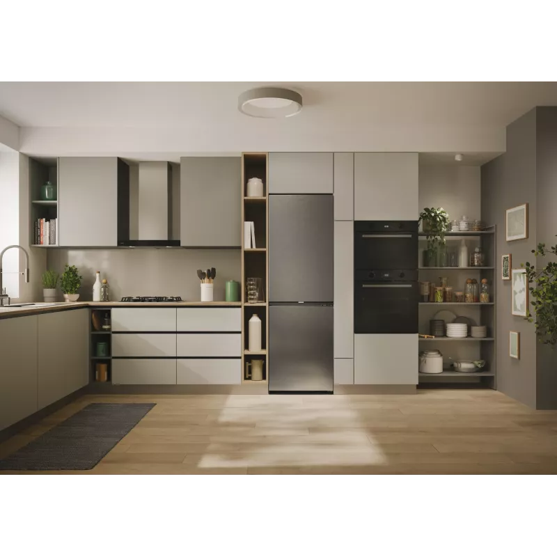 Candy ECN2CQTEX186 Freistehend 355 L Edelstahl