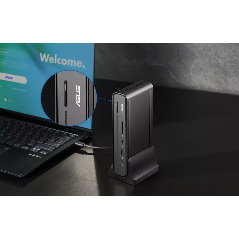 ASUS Triple Display USB-C Dock DC300 Docking USB 3.2 Gen 2 (3.1 Gen 2) Type-C Schwarz