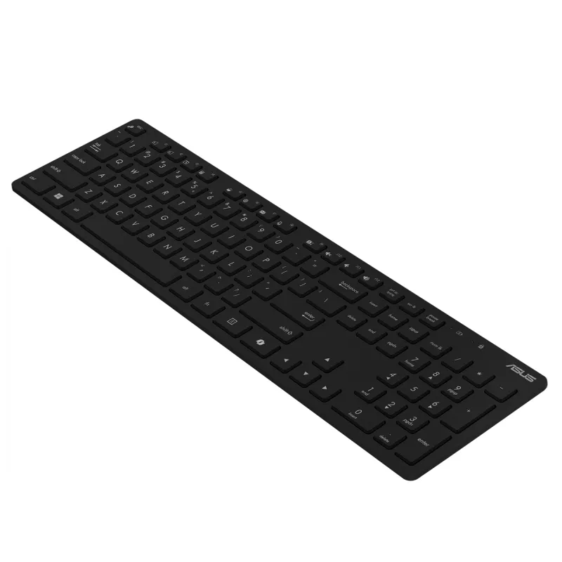 ASUS W5000 Wireless-Tastatur- und Maus-Set, Tastatur, Maus inbegriffen, Universal, RF Wireless, Schwarz