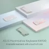 Wireless Bluetooth Keyboard ASUS Marshmallow KW100 — US International Layout, Oat Milk