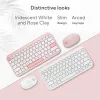 Wireless Bluetooth Keyboard ASUS Marshmallow KW100 — US International Layout, Oat Milk