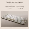Wireless Bluetooth Keyboard ASUS Marshmallow KW100 — US International Layout, Oat Milk