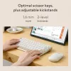 Wireless Bluetooth Keyboard ASUS Marshmallow KW100 — US International Layout, kompaktes Design