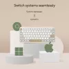Wireless Bluetooth Keyboard ASUS Marshmallow KW100 — US International Layout, kompaktes Design