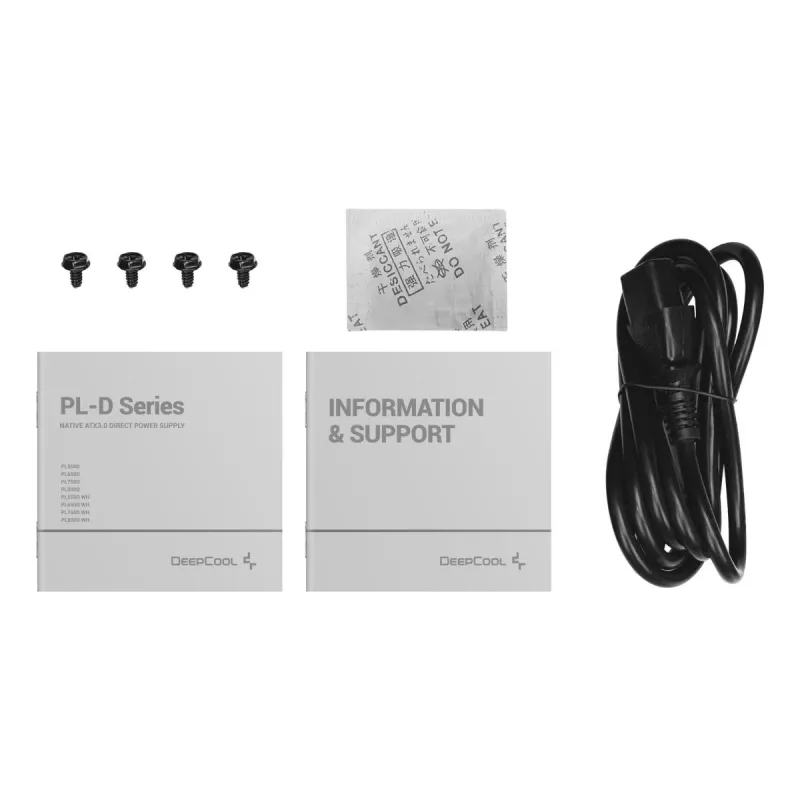 DEEPCOOL Pl650d Netzteil 650 W 20+4 Pin ATX - Weiß
