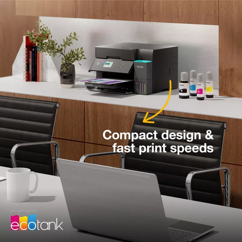 Multifunktions-Tintenstrahldrucker Epson EcoTank L6370 — Farbe, A4, 4800x1200 DPI, Wi‑Fi, Ethernet
